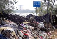 郑州水源地遭垃圾攻击