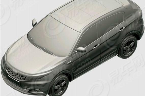 观致新SUV专利图曝光 预计广州车展发布