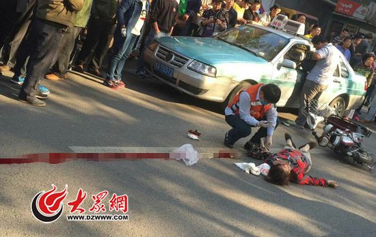 死者為一名40歲左右的中年女子，頭部大量出血。