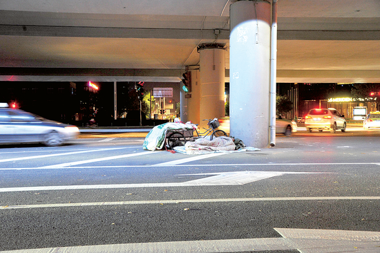 鄭汴路中州大道立交橋下