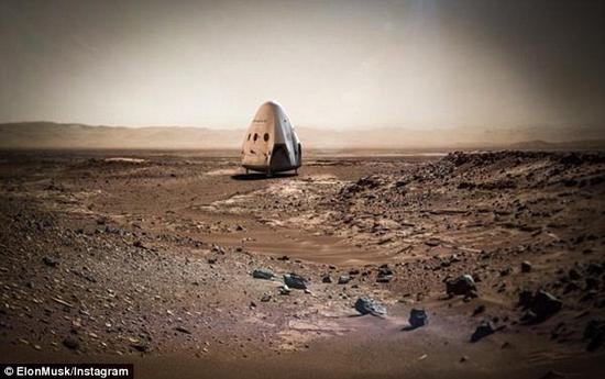 据信SpaceX公司还在开展一项名为“火星殖民运输”(Mars Colonial Transport)的计划研究，该计划将利用可重复使用的火箭和飞船将人类宇航员送往火星。马斯克在三周前曾经连续在推特上贴出一系列想象图，表现的均是该公司的“龙”飞船在火星表面降落的场景