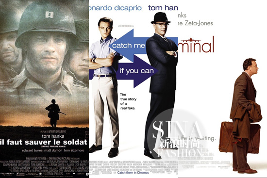 汉克斯和斯皮尔伯格曾合作过三部影片《拯救大兵瑞恩》、《逍遥法外》和《幸福终点站》