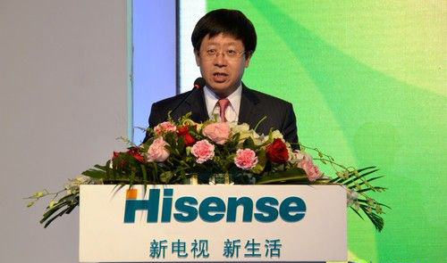 图为：海信刘洪新