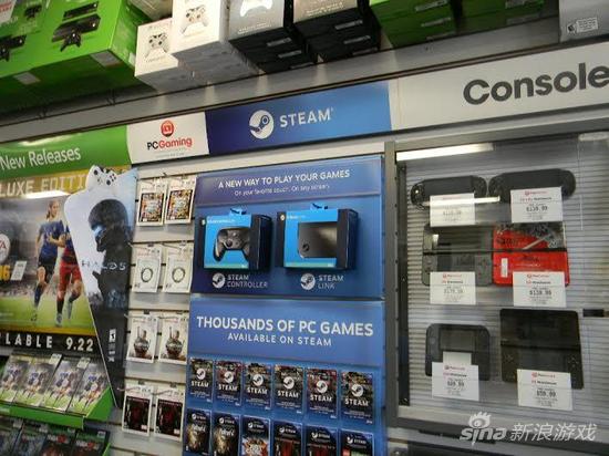 国外游戏店的Steam专区