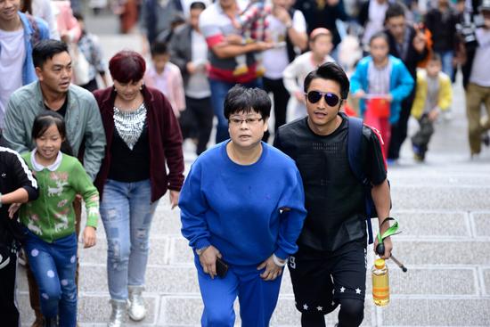 女婿上门邹市明被嫌弃身高