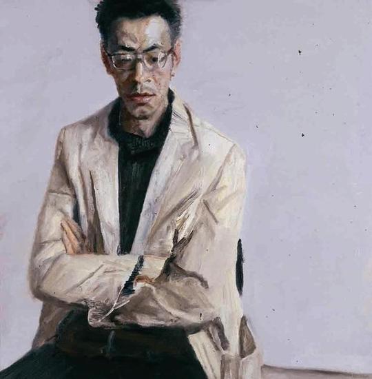 杨参军，肖像NO.1 2006年，100×100cm