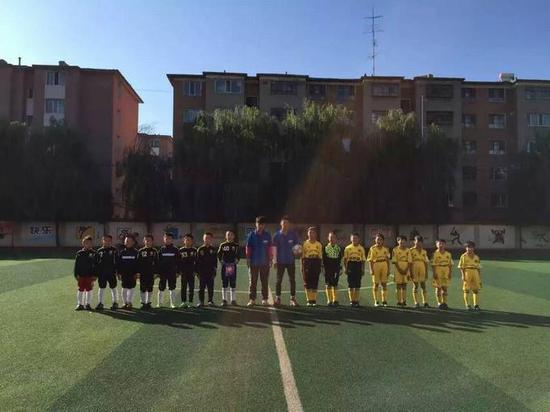 海拉尔路小学 丽途杯 草原少儿足球邀请赛开赛