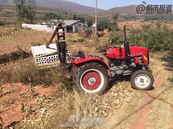 拖拉機(jī)溜車(chē) 禹州3歲男童被碾軋身亡