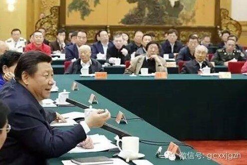 习近平在文艺座谈会上