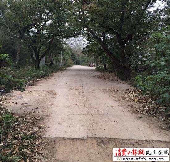 三河村村民所反映的斷頭路