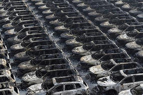 2.2万辆！天津爆炸受损车数量确认 丰田最多