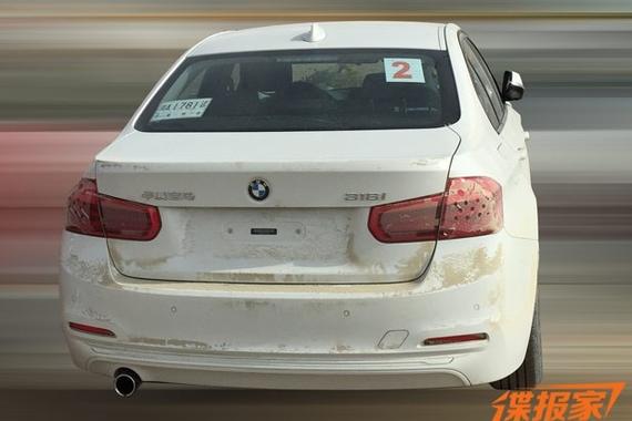 或搭1.6T动力 曝华晨宝马新款318i谍照