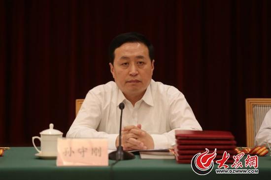 山东省委常委、宣传部部长、省文明委副主任孙守刚主持会议。