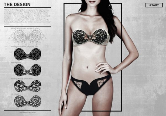 3D打印环保比基尼