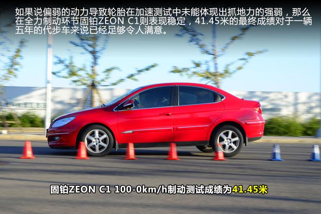 新浪汽车测试体验固铂ZEON C1