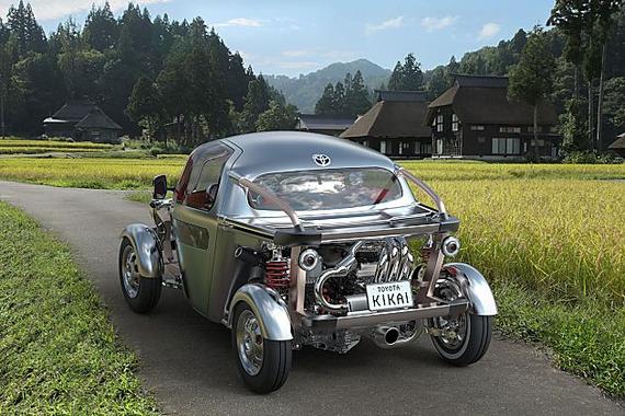 蒸汽朋克Hot Rod 丰田KIKAI概念车_合肥汽车网