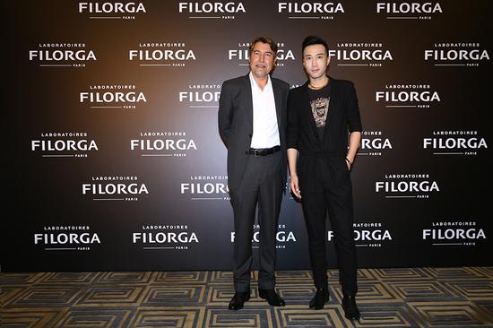 侯聪老师出席菲洛嘉FILORGA发布会|侯聪|菲