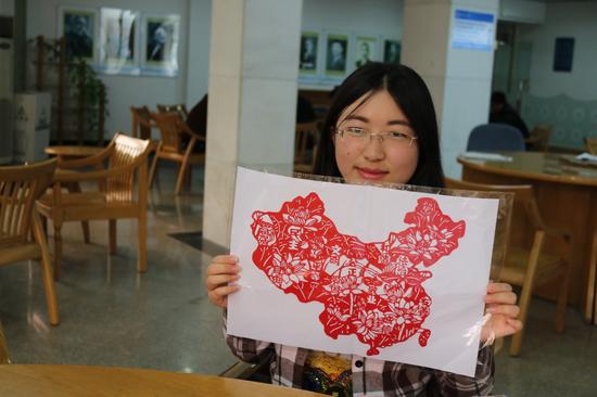 剪纸中的河海--献给河海百年华诞的礼物