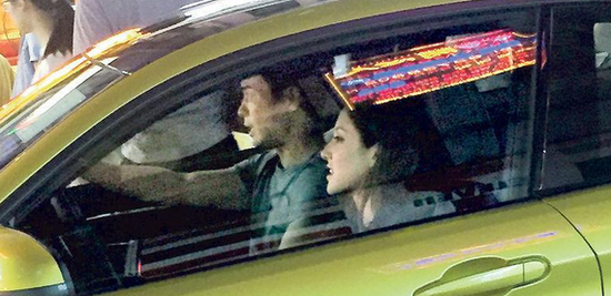 陈凯琳与郑嘉颖约会被拍