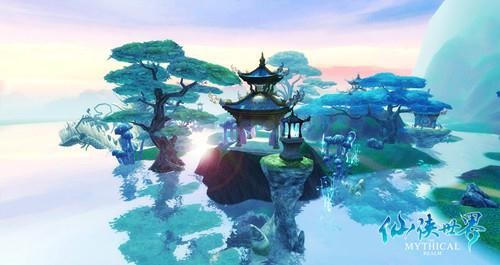 琼楼玉宇美不甚收 仙侠世界原画大赏析_网络游戏-官方_新浪游戏_新浪网