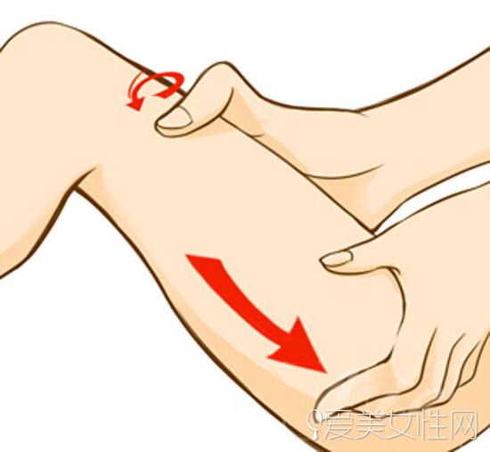 瘦腿关键在于代谢 2步按摩加速脂肪燃烧