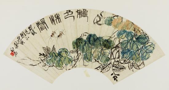 齐白石 《秋色秋声》 成交价:39.1万元