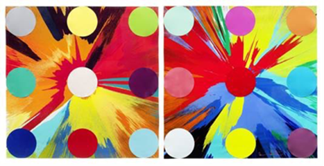 达明。赫斯特(Damien Hirst)
旋转与圆点画
Acrylic and collage on paper
Each 100 x 100 cm
估价:HK$700,000 – 900,000