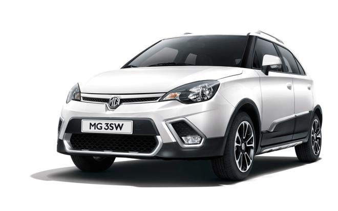 小型SUV全新MG 3SW正式上市 售价8.77万元