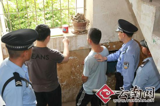 犯罪嫌疑人指认现场