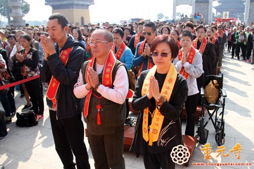 2015祈祷世界和平消灾延寿放生法会于江苏苏州重元寺隆重举行