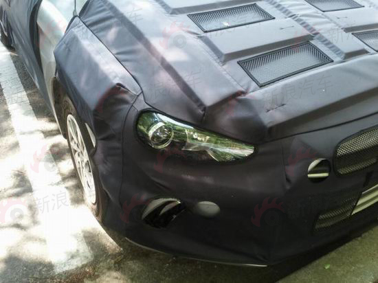 北京现代新一代朗动谍照 广州车展首发