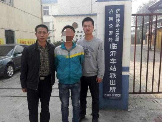 犯罪嫌疑人顏某被抓獲歸案