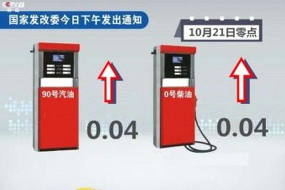 成品油价迎来年内第7次上调