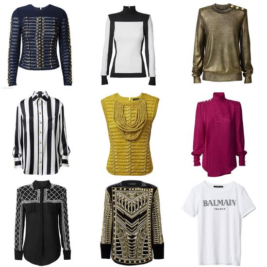 BALMAIN X H&M 系列女装上衣