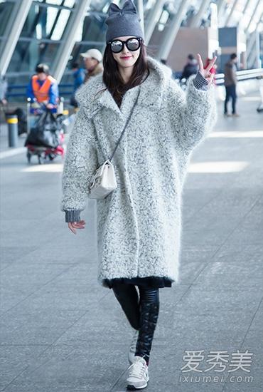 唐嫣除了有美腿衣品也不差