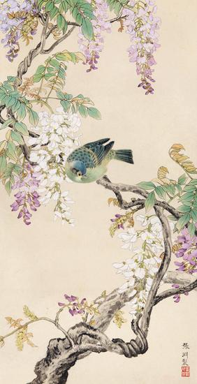 《斑鸠藤花》