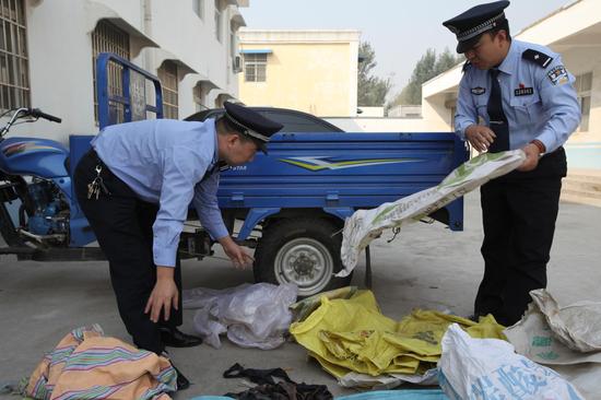 延津縣公安局打掉一盜竊糧食團伙