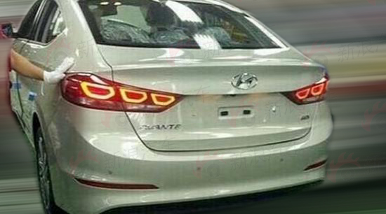 北京现代新一代朗动谍照 广州车展首发