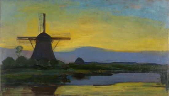 ˮ߷糵Oostzijde Windmill at Night),1907-08