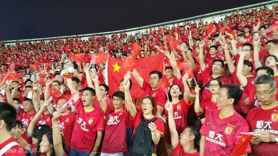 球迷将给恒大带来力量