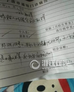 余姚市人民医院出具的诊断说明