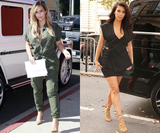 如今的Kardashian早已掌握了穿合体衣服这一诀窍