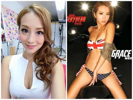 香港艳星林雅诗控诉遭富豪老公施暴