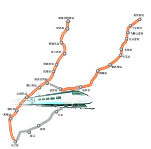 除合安九外池州至九江拟再建客专