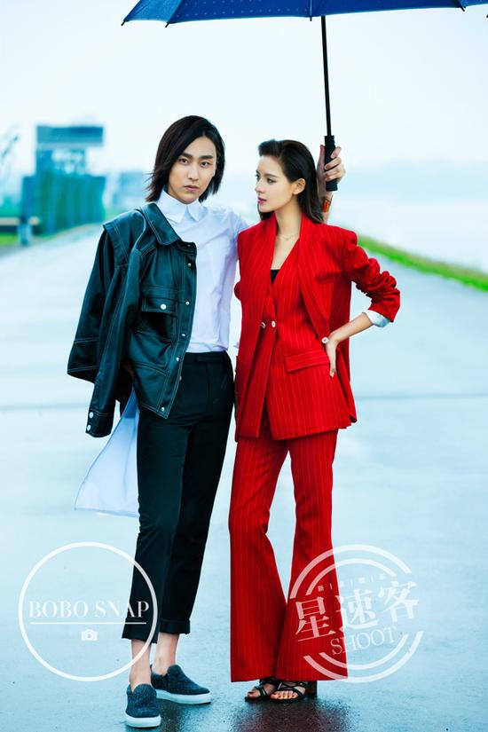 张予曦与设计师伦思博（Bobo)