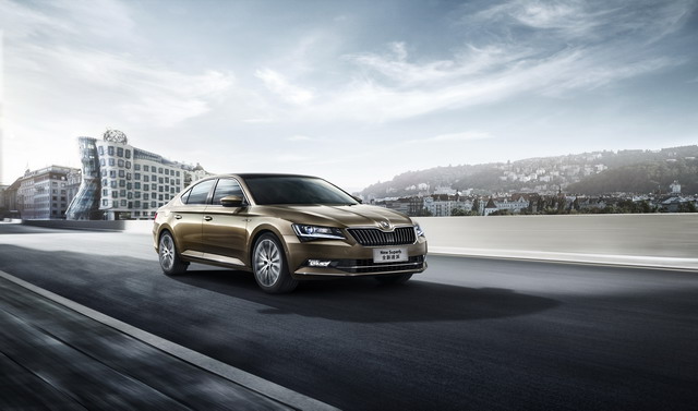 斯柯达全新速派携旗下七款车型正式上市