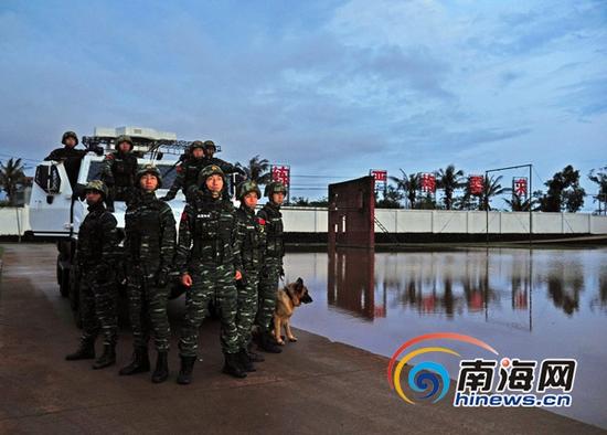 探秘海南武警特战队员是怎样炼成的。(武警供图)