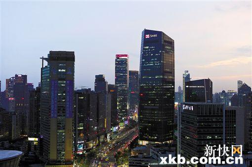 18条步行连廊串起广州天河路商圈 将现空中花