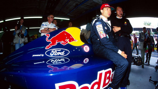 弗伦岑与索伯-考斯沃斯C14在1995年的意大利蒙扎站比赛中