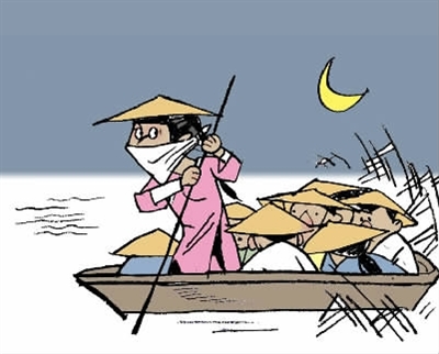 中外 蛇头 组成分工明确团伙 组织偷渡数十名越